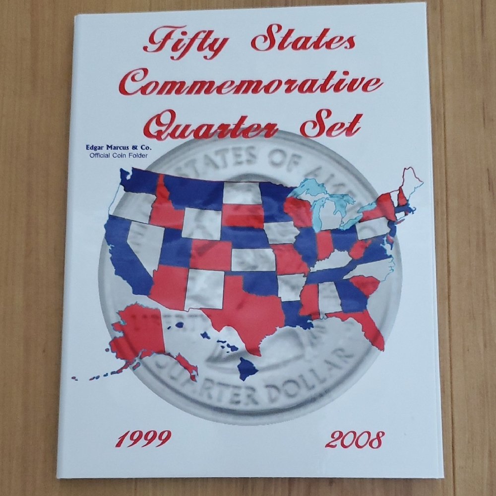 Fifty States Commemorative Quarter Collection display